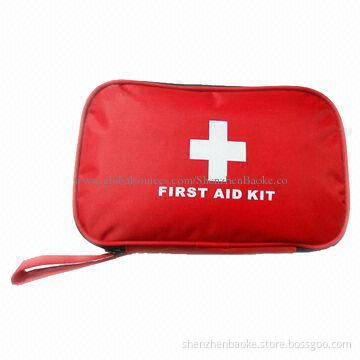 Mini and lovely first-aid kit for family, different logos, colors and sizes are available